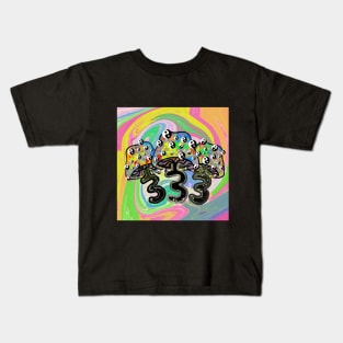 Mushriah333 Logo Kids T-Shirt